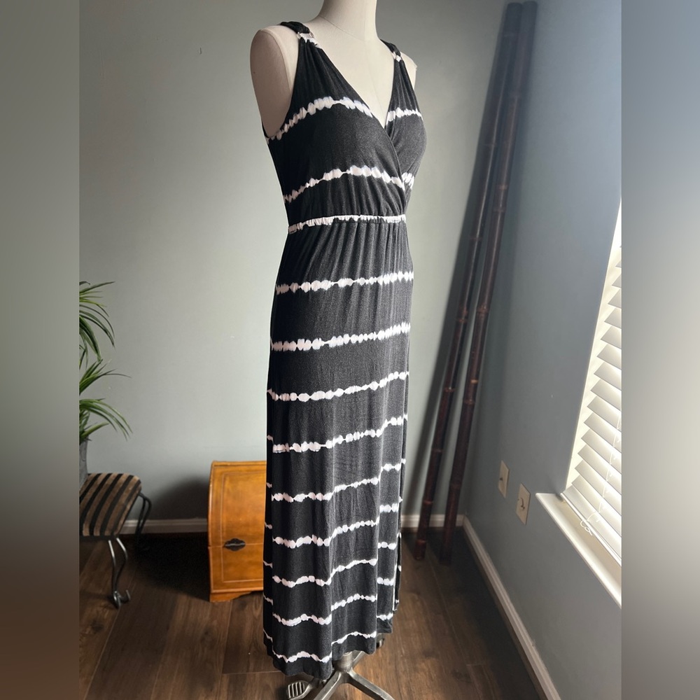 Calvin Klein Tie-Dye Women’s Maxi Dress with Split Size 4